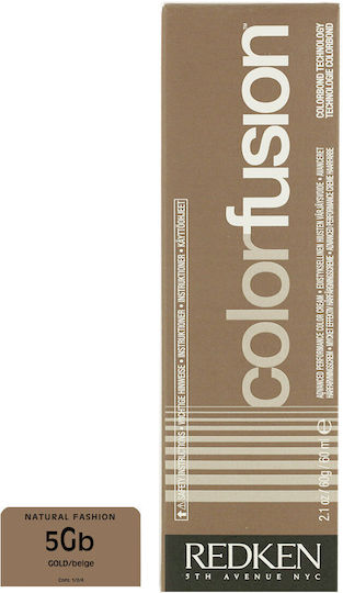 Redken Color Fusion Haarfärbemittel 5GB Goldbeige 60ml