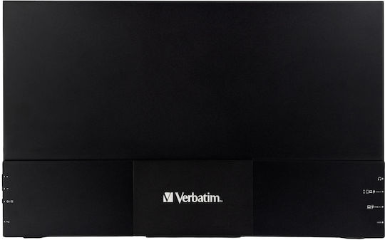 Verbatim PMT-15 IPS HDR Touch Φορητό Monitor 15.6" FHD 1920x1080 με Χρόνο Απόκρισης 6ms GTG