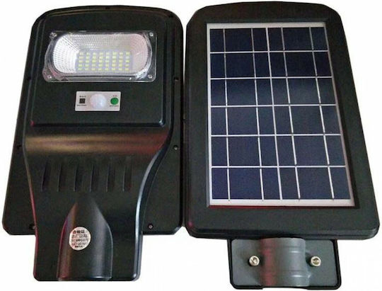 Factory Straßen-Solarleuchte 20W 40lm Kaltweiß 6500K mit Bewegungssensor, Fotokontakt und Fernbedienung IP65 39.5cmx21cmx6cmcm
