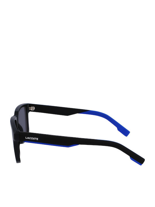 Lacoste Men's Sunglasses with Black Plastic Frame and Gray Lens L999S-002