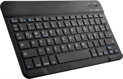BK-100 Mini Ασύρματο Bluetooth Πληκτρολόγιο για Tablet Αγγλικό UK