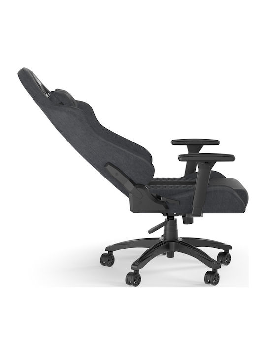 Corsair TC100 Relaxed Fabric Gaming Chair with Adjustable Arms Black/Grey