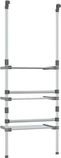 vidaXL Klappbarer Hängender Kleiderständer aus Aluminium 50x25cm