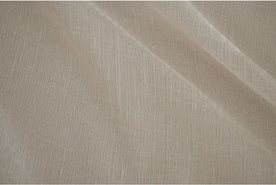 Saray Home Curtain Fabric Gauze per meter Beige