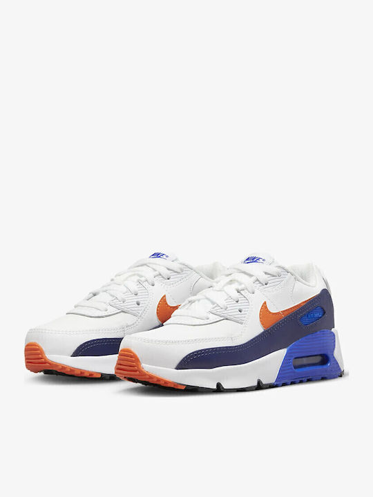 Air Max 90 Air Max 90 LTR Kids Sneakers Summit White / Safety Orange / Midnight Navy / Game Royal
