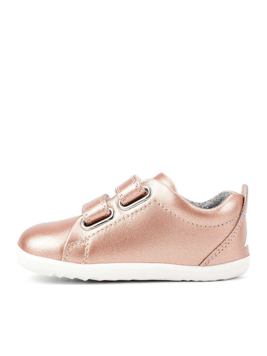Grass Court Παιδικά Sneakers με Σκρατς Ροζ