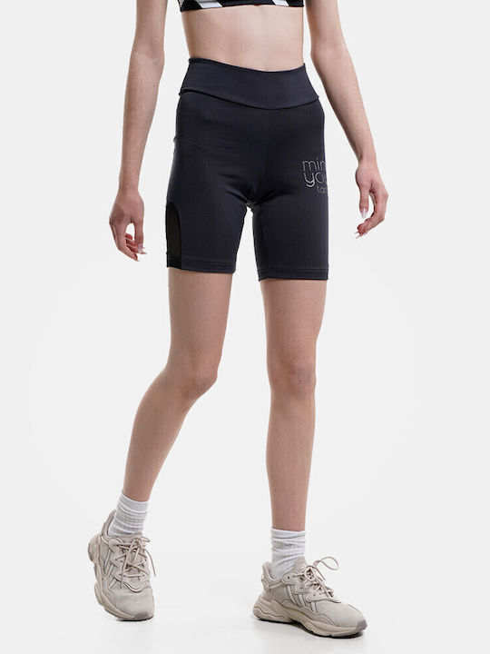 Women's Bike Training Legging High Waisted Gray