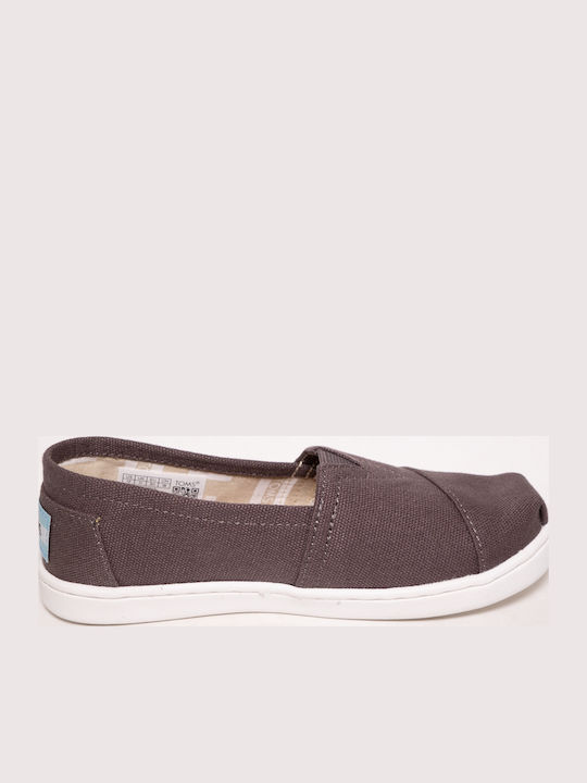 Kids Espradrilles Slip-On Gray Alpargata