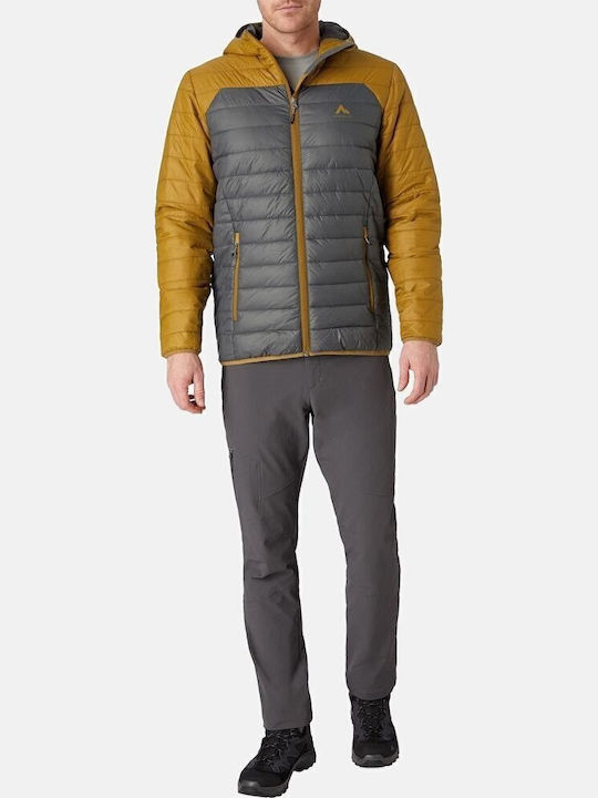 Teta Μπουφάν Puffer Brown / Grey