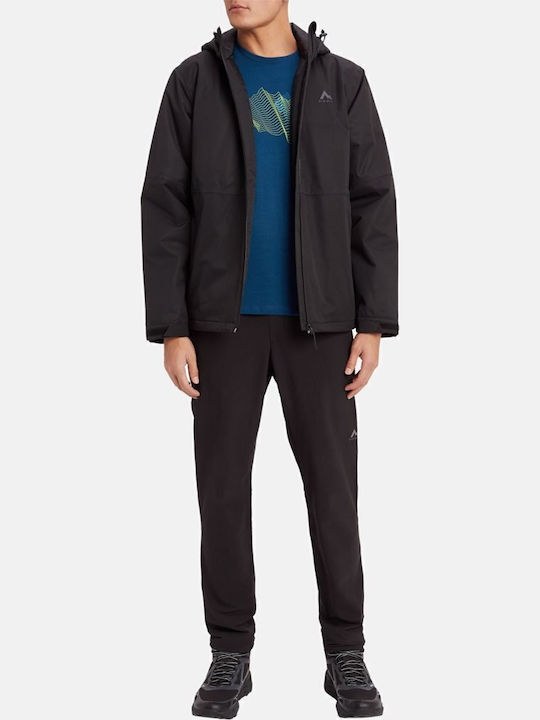 Tetil Winter Jacke Wasserdicht Schwarz