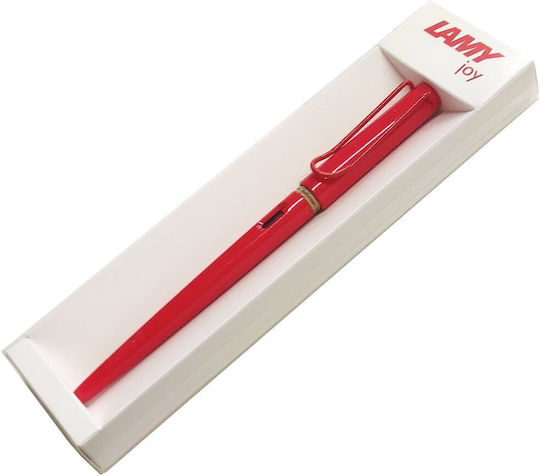 Lamy Joy Calligraphy Pen Fine 1.5mm Red made of Plastic with Blue Ink