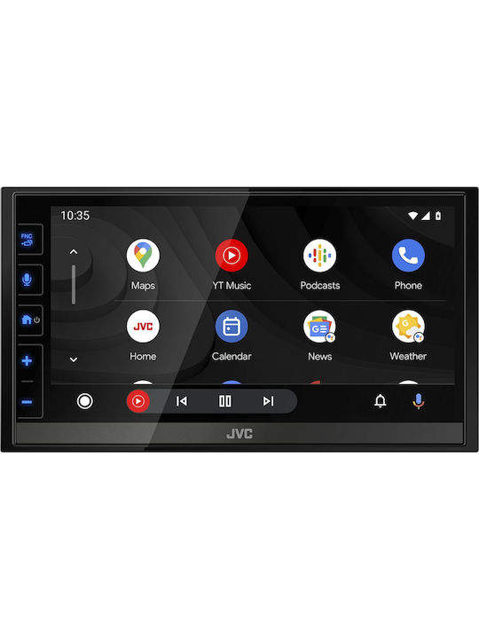 JVC Sistem Audio Auto 2DIN (Bluetooth/USB/WiFi/GPS/Apple-Carplay/Android-Auto) cu Ecran Tactil 6.8"