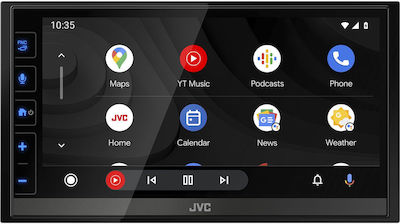 JVC Sistem audio pentru barci cu Bluetooth / USB / WiFi Negru