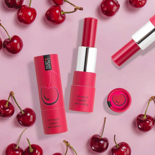 Dust+Cream Lip Balm SPF15 Cherry 4.3gr