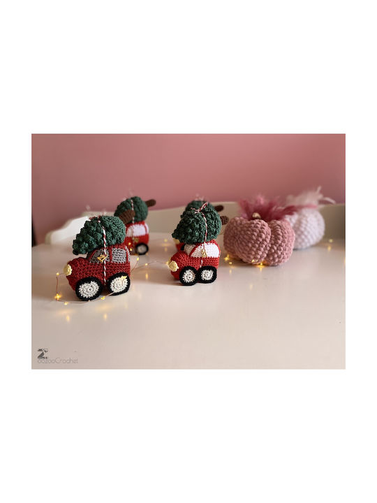 Handmade Braided Charm 2024 Carriage Ornament ZoozooCrochet