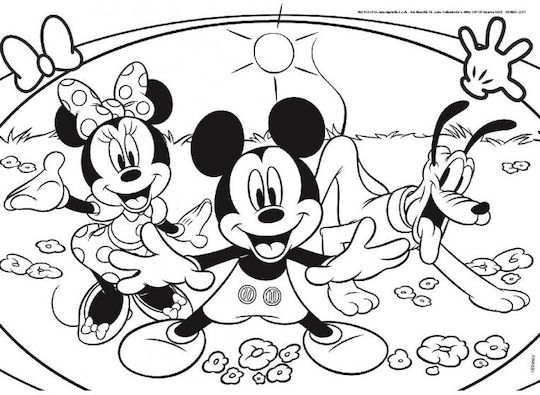 Kids Puzzle Mickey for 4+ years old+ Years 48pcs Lisciani Giochi