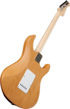 Yamaha Pacifica 112JL Electric Guitar for Left-handed Stratocaster with HSS Pickup Configuration Yellow Natural Satin