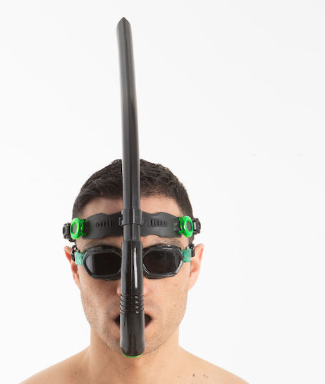 Seac Βuddy Snorkel Negru cu Vârf de Silicon