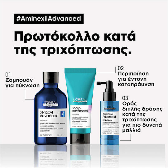 L'Oréal Professionnel Serie Expert Aminexil Advanced Leave In Scalp Serum Against Hair Loss 90ml