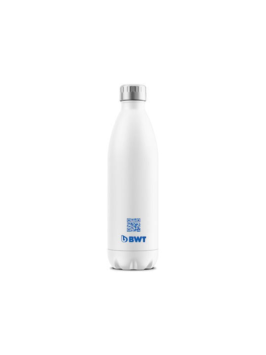 BWT Stainless Steel Water Bottle 500ml White