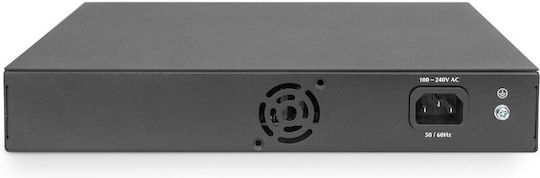 Digitus DN-80113-1 Unverwalteter L2 Schalter mit 24 Gigabit (1Gbps) Ethernet-Ports