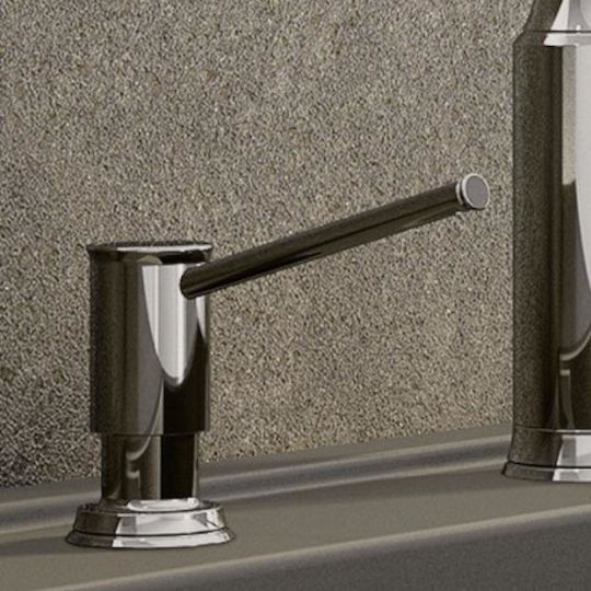 Blanco Livia Manganese Επιτραπέζιο Dispenser για την Κουζίνα Μεταλλικό Γκρι 500ml
