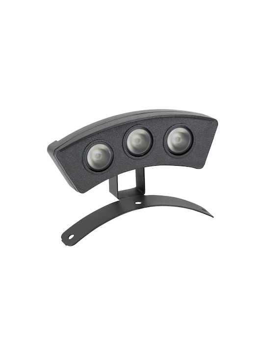 GloboStar Treelight Plante Outdoor Floor Lamp LED Wall Washer 3W with Green Light IP67 Green