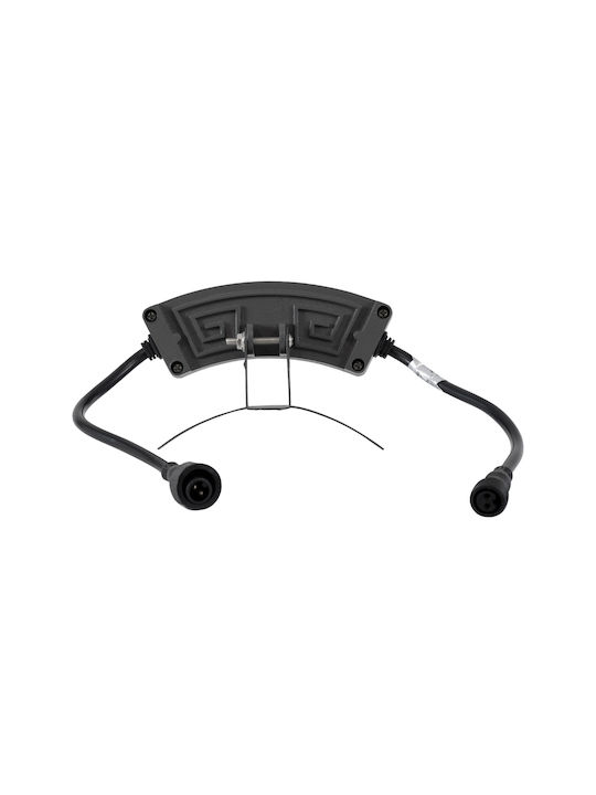 GloboStar Treelight Plante Външна Стояща Лампа LED Стенна Пералня 3W с Топло Бяла Светлина IP67 Оранжева