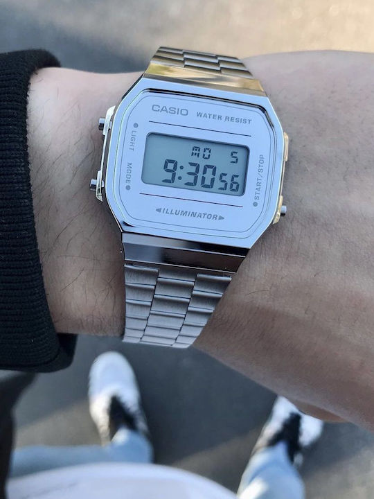 Casio Vintage Iconic Uhr Batterie mit Metallarmband