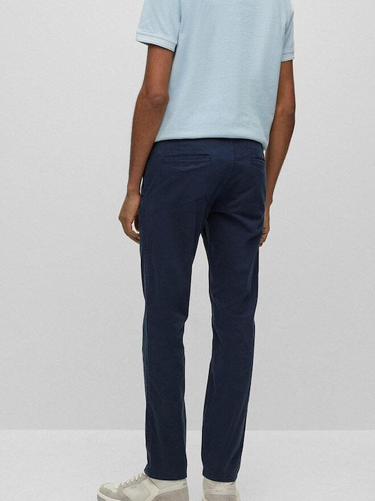 Hugo Boss Herrenhose Elastisch Blau