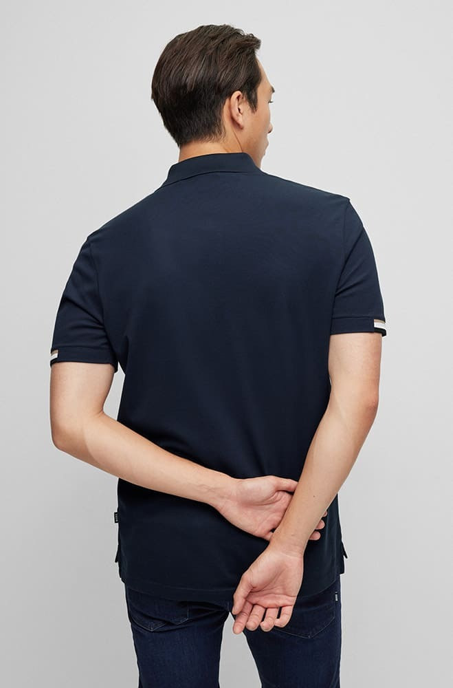 Hugo Boss Ανδρικό T-shirt Polo Navy Μπλε 50467113-404 | Skroutz.gr