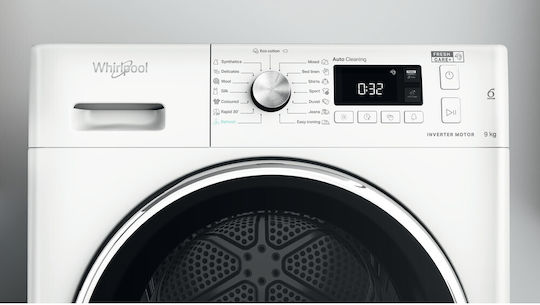 Whirlpool FFT M11 9X3BXY EE Στεγνωτήριο 9kg με Αντλία Θερμότητας