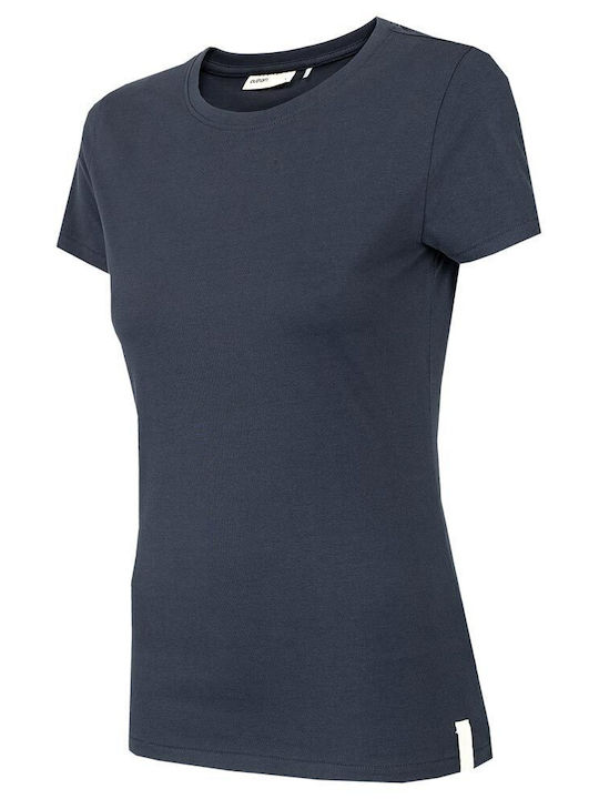 Outhorn Damen Sportlich T-shirt Marineblau