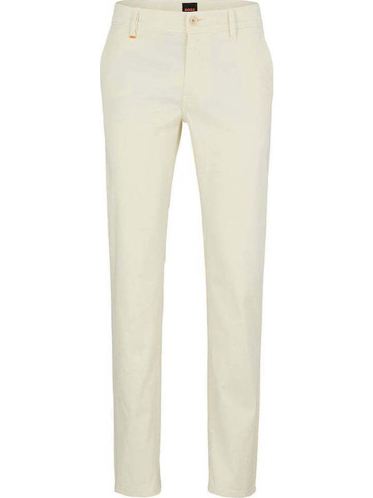 Schino-slim D Παντελόνι Chino Ελαστικό σε Slim Εφαρμογή Beige