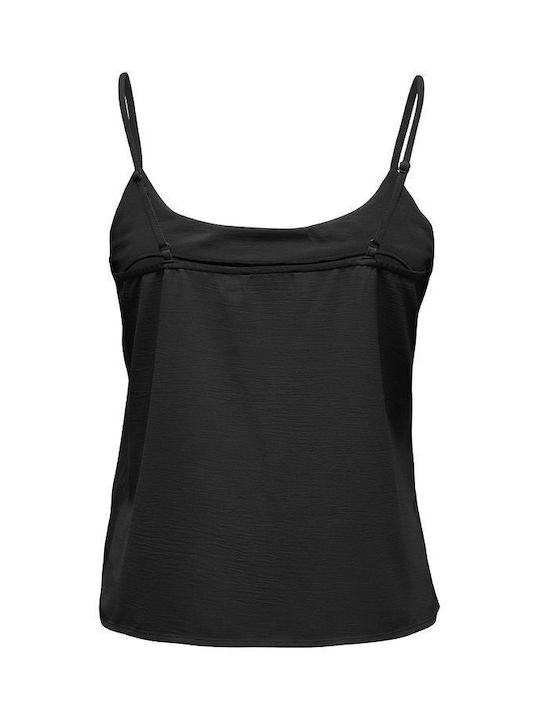Only Women's Blouse with Straps Black