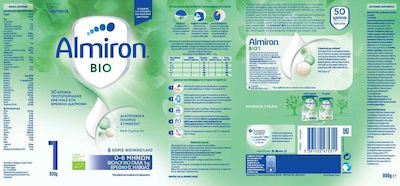 Nutricia Γάλα σε Σκόνη Almiron Bio 1 για 0m+ 800gr