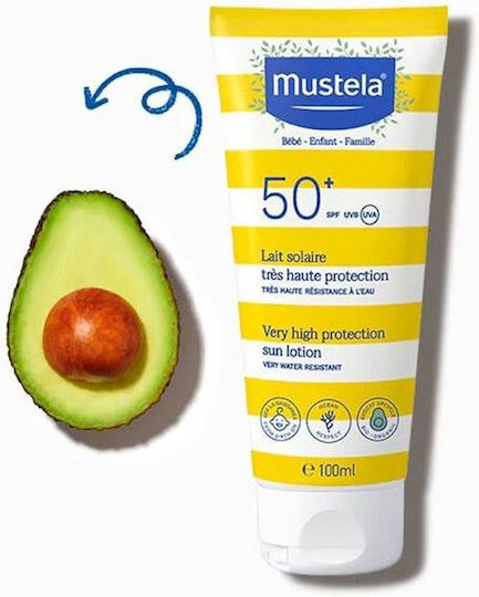 Mustela Waterproof Baby Sunscreen Emulsion SPF50 100ml