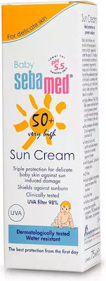 Sebamed Waterproof Baby Sunscreen Emulsion SPF50 75ml