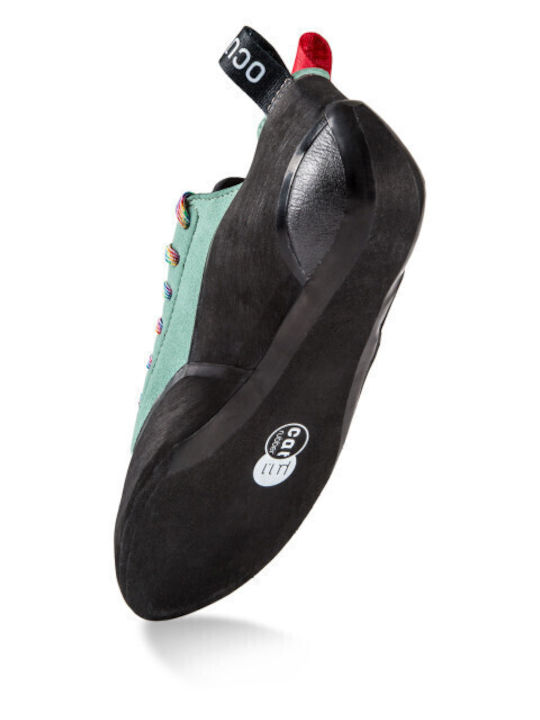 Ocun Striker Women's Asymmetrical Climbing Shoes Green