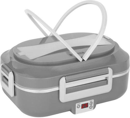 N'Oveen Inox Electric & Thermo Lunch Box Dark Grey 1000ml