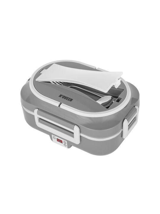 N'Oveen Електрически Кутия за обяд Термос Inox Dark Grey 1000мл 1бр
