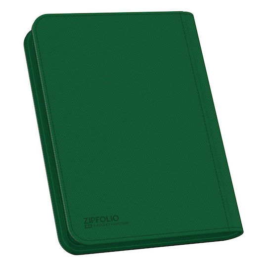 Ultimate Guard Zipfolio 160 XenoSkin Legătură 4-Buzunare Dimensiune Standard Verde