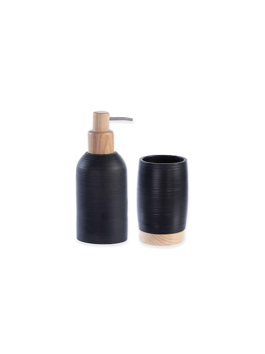 Nef-Nef Homeware Marchel Επιτραπέζιο Dispenser Πλαστικό Μαύρο