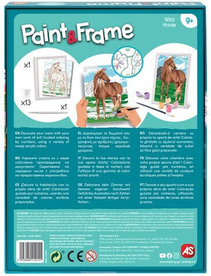 AS Painting Paint & Frame Wild Horse for Children 9++ Years