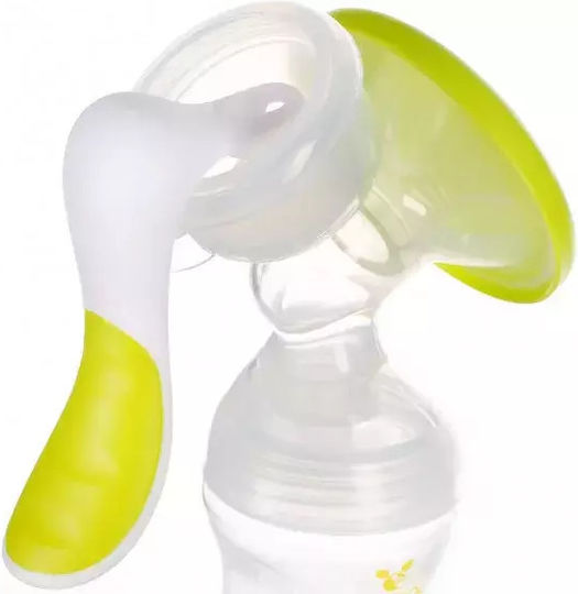 Cangaroo Manual Single Breast Pump Snowdrop BPA Free Green