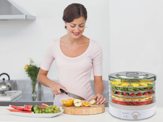 Beper Lebensmittel-Dehydrator mit 5 Regalen