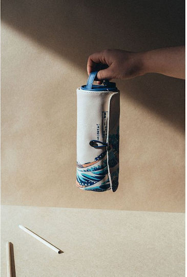 Grupo Erik Japanese Art Hokusai Κασετίνα Βαρελάκι Πολύχρωμη