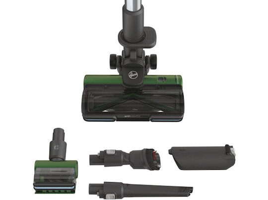 Hoover HF9 Επαναφορτιζόμενη Σκούπα 2 σε 1 Stick & Χειρός 21.6V Πράσινη