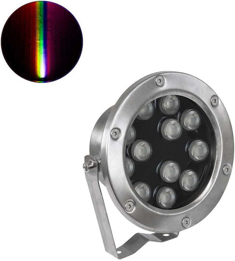 GloboStar Jerry Submersible Pool Spotlight with Multicolour (RGB) Light 90425