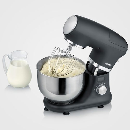 Severin KM 3897 Stand Mixer 1000W with Stainless Mixing Bowl 5.5lt